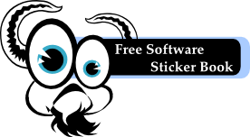 Free Software Sticker Book